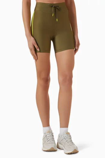 شورت أكسفورد سبين بطول 5‏ بوصة قماش معالج صديق للبيئة ومعاد تدويره