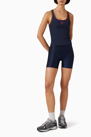 شورت بايكر فيرمونت بطول 5‏ بوصة قماش باور شاين