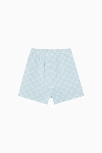 GG Shorts in Cotton Piqué