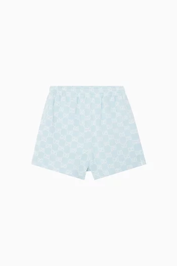 GG Shorts in Cotton Piqué