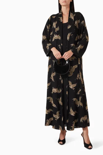 New Zainah Cut Abaya in Chiffon