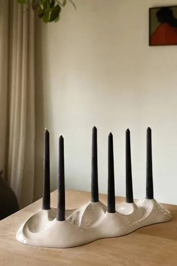 Sahara Candle Holder in Ceramic