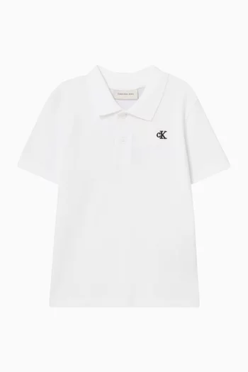 تي شيرت بولو بشعار الماركة