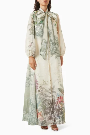 knee length dresses for ladies CYPRESS PLEATED MAXI DRESS