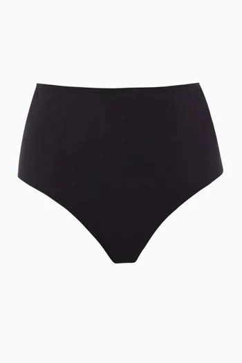 قطعة بيكيني سفلية ميكا بخصر مرتفع