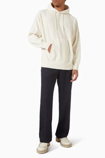 كنزة بغطاء رأس قطن لوب ويل