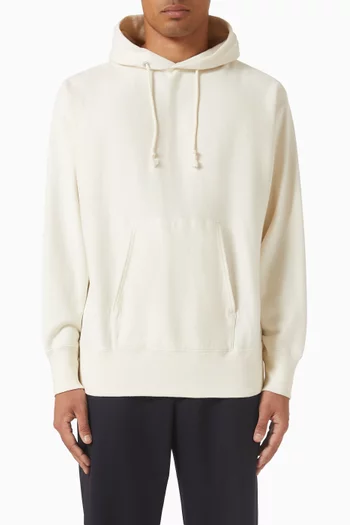 كنزة بغطاء رأس قطن لوب ويل