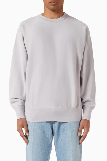 سويت شيرت بفتحة رقبة مستديرة لوب ويل