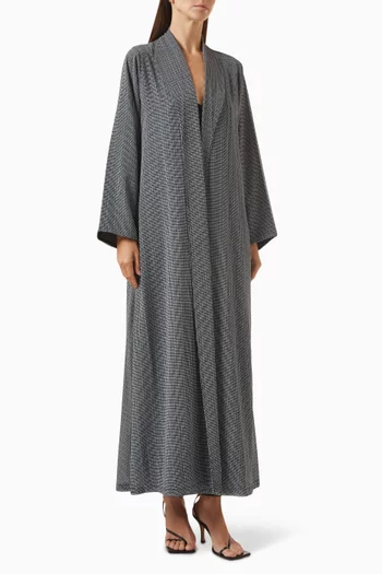 Printed Abaya in Chiffon