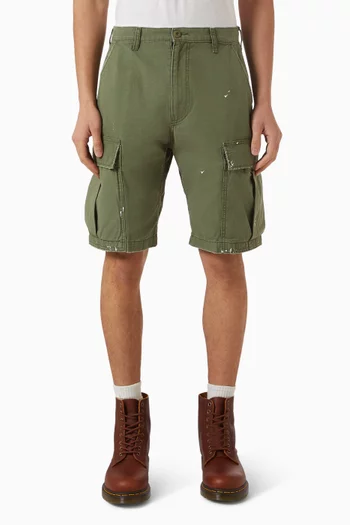 Wide-leg Cargo Shorts