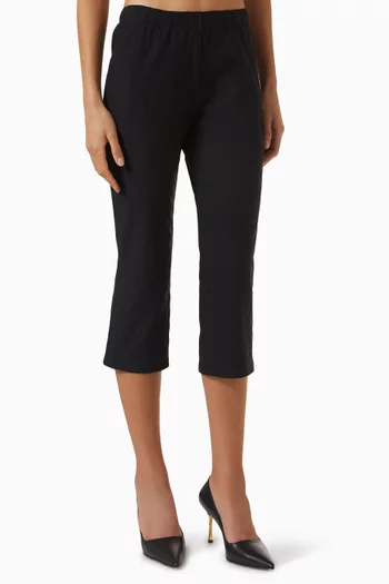 بنطال بنقشة شعار حرفي GG‏ جيرسيه جاكار