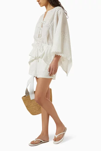 بلوزة واجما بأربطة