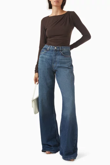 بلوزة ليام منسوجة