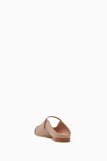 Maureen Mules in Nappa & Patent Leather