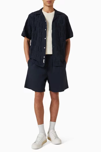 Peer Jacquard Shirt in Cotton-blend