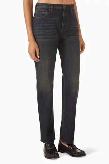 Straight-fit Jeans in Denim