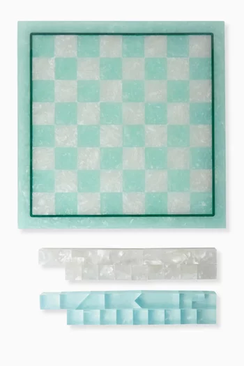 مجموعة شطرنج، فيروز وكوارتز شفاف