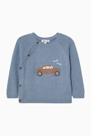 Alvin Car Knitted Jumper