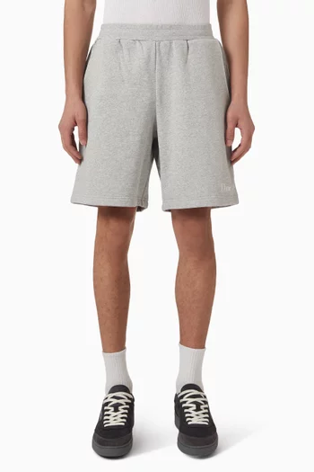 شورت رياضي كلاسيكي بشعار الماركة بحجم صغير قطن