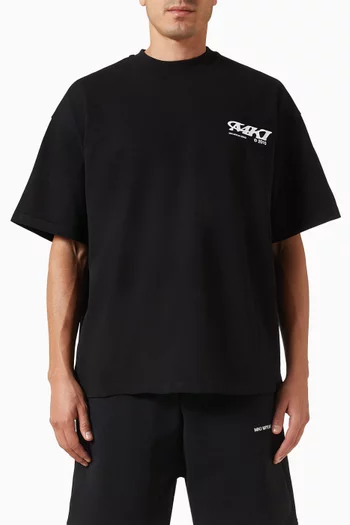 Stack Oversized T-shirt in Cotton-jersey