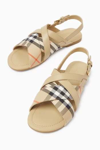 Check Sandals