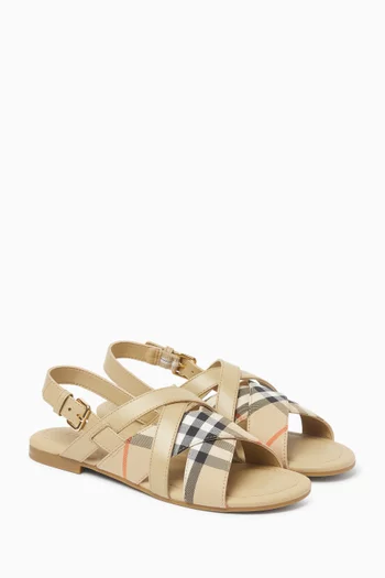 Check Sandals