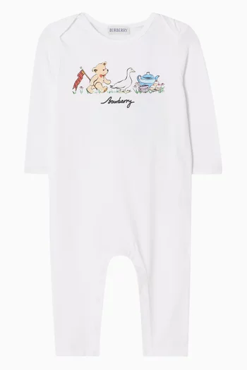Thomas Bear & Friends Romper in Cotton