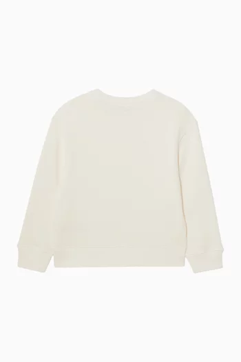 Mathew Bear Printed Sweatshirt