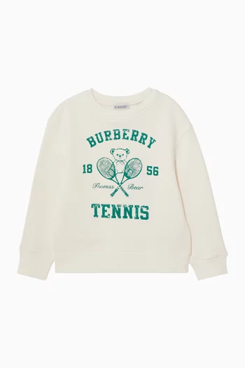 Mathew Bear Printed Sweatshirt