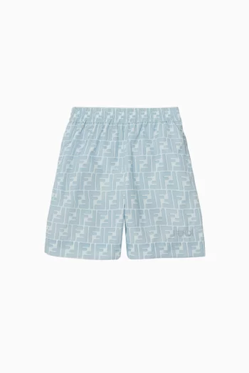 Logo-print Swimshorts in Nylon