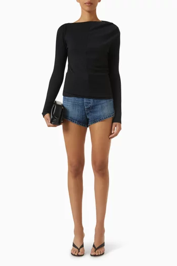 بلوزة دانو مزيج قطن عضوي