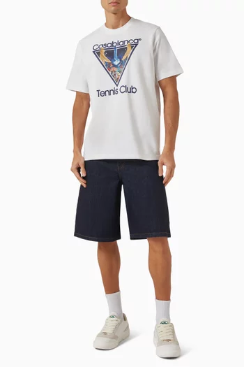 Tennis Club Icon T-shirt in Organic-cotton