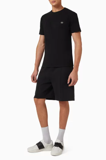 VGold Bermuda Shorts in Cotton-blend