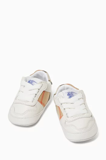 Noah Low-cut Sneakers in Check-print