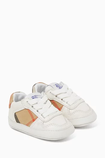 Noah Low-cut Sneakers in Check-print