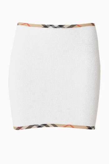 x Hunza G Devyn Swimskirt & Scrunchie in Original Crinkle™
