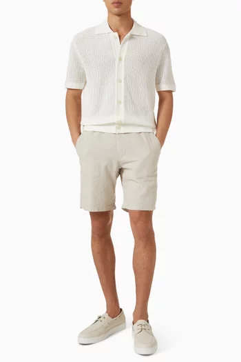 Brody Shorts in Linen-blend