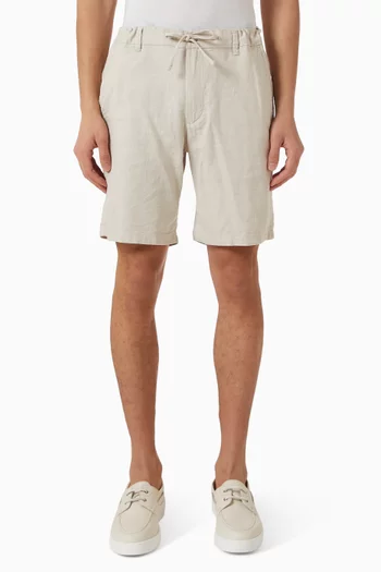Brody Shorts in Linen-blend