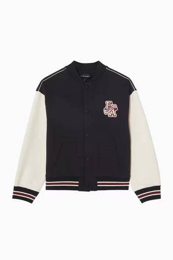 Varsity Sweatshirt in Double Jersey