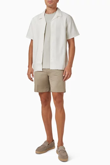 Camp Shirt in Linen-blend