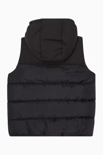 Tonal Block Padded Vest