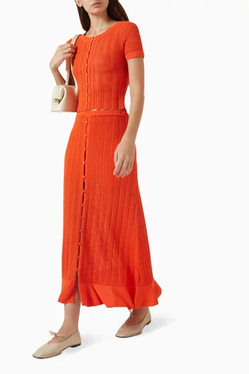 Maxi Skirt in Crochet