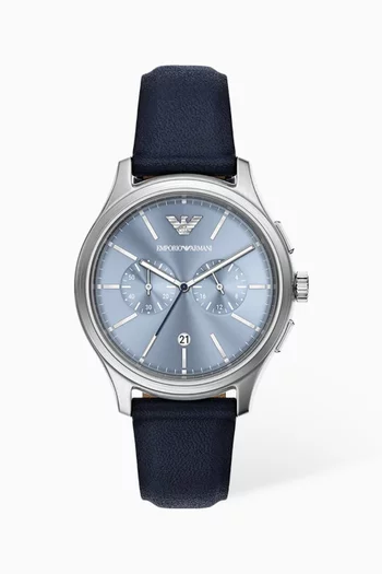 Miyota Quartz Chronograph Watch 42mm