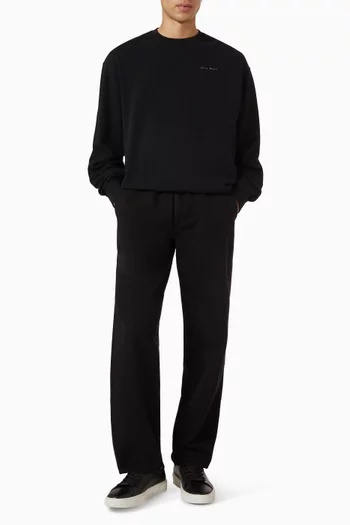 Slow Down Sweatshirt in Cotton-fleece
