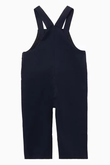 Logo-patch Dungarees