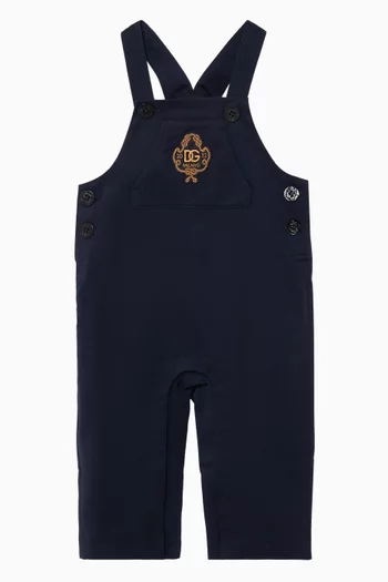 Logo-patch Dungarees
