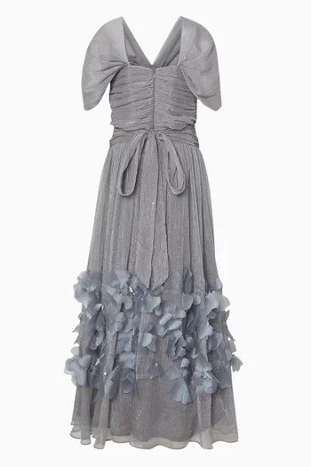 Ruffle Trim Dress
