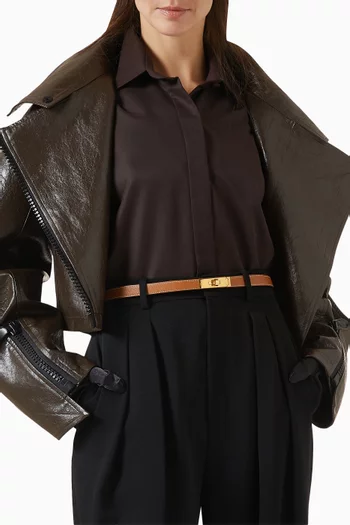 Unused Kelly Pocket Belt in Epsom Leather