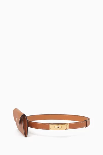 Unused Kelly Pocket Belt in Epsom Leather