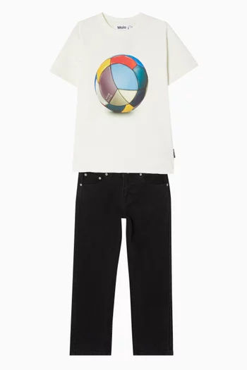 Graphic-print T-shirt in Organic Cotton